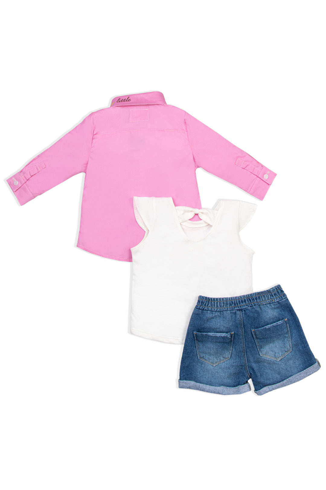 CONJUNTO 3 PRENDAS NIÑA BE HAPPY