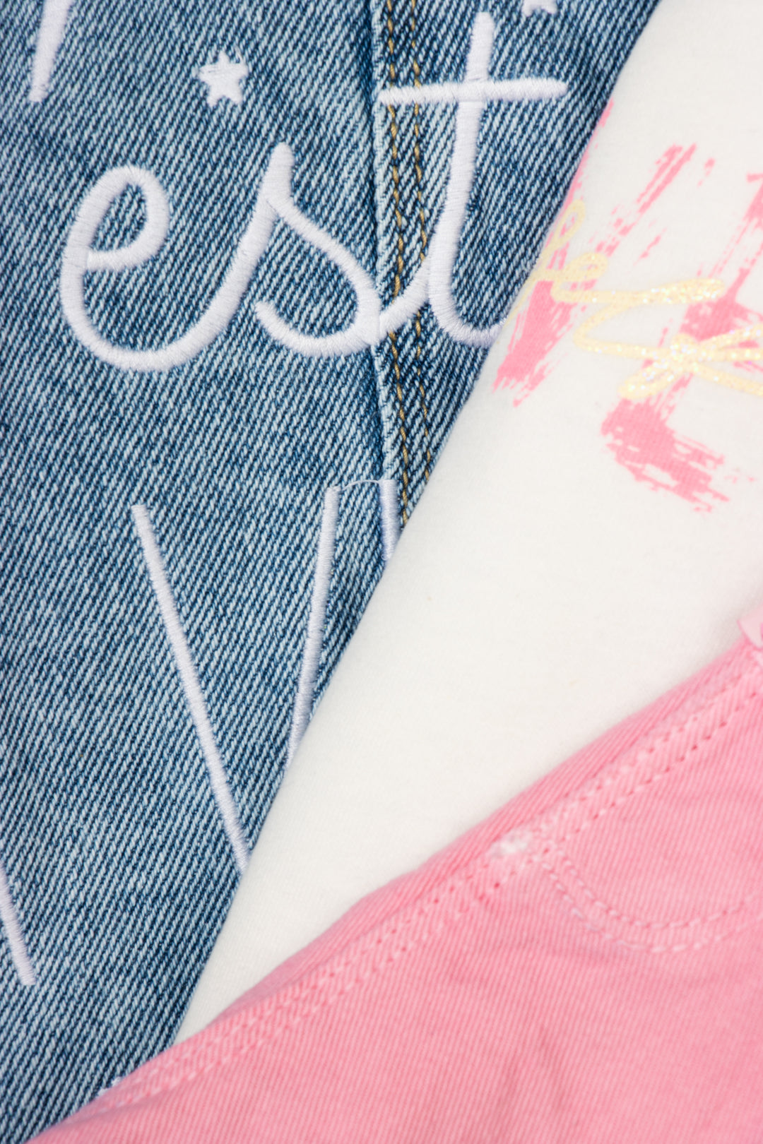 CONJUNTO 3 PRENDAS NIÑA LOVE YOURSELF