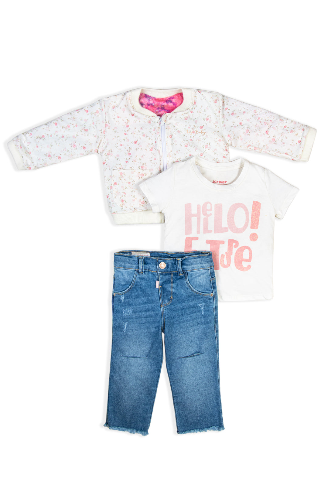 CONJUNTO 3 PRENDAS NIÑA FUTURE