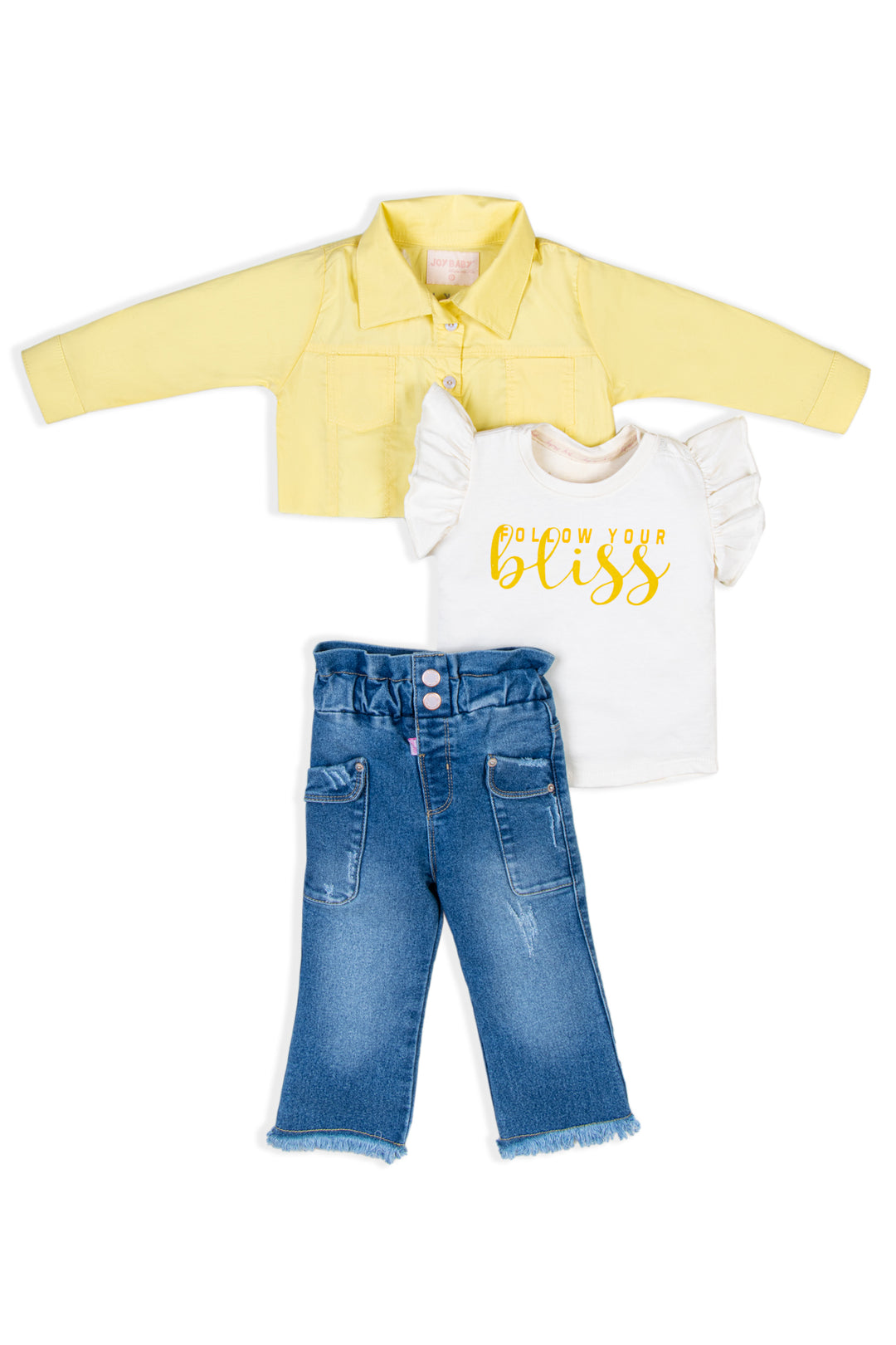 CONJUNTO 3 PRENDAS NIÑA BLISS