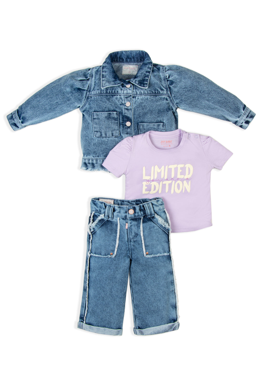 CONJUNTO 3 PRENDAS NIÑA LIMITED EDITION