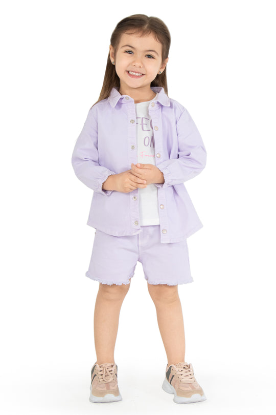 CONJUNTO 3 PRENDAS NIÑA LITTLE ONES