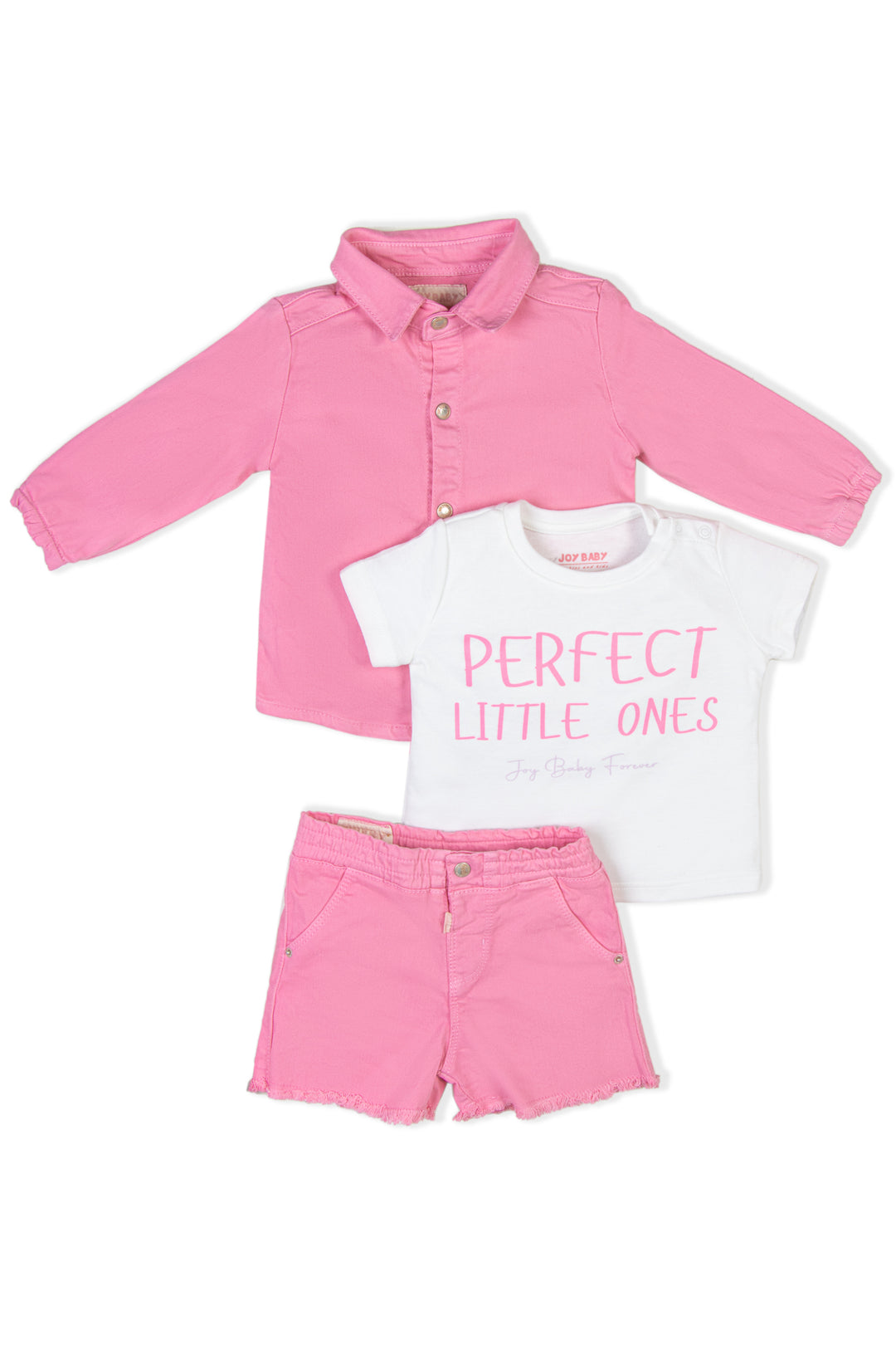 CONJUNTO 3 PRENDAS NIÑA LITTLE ONES