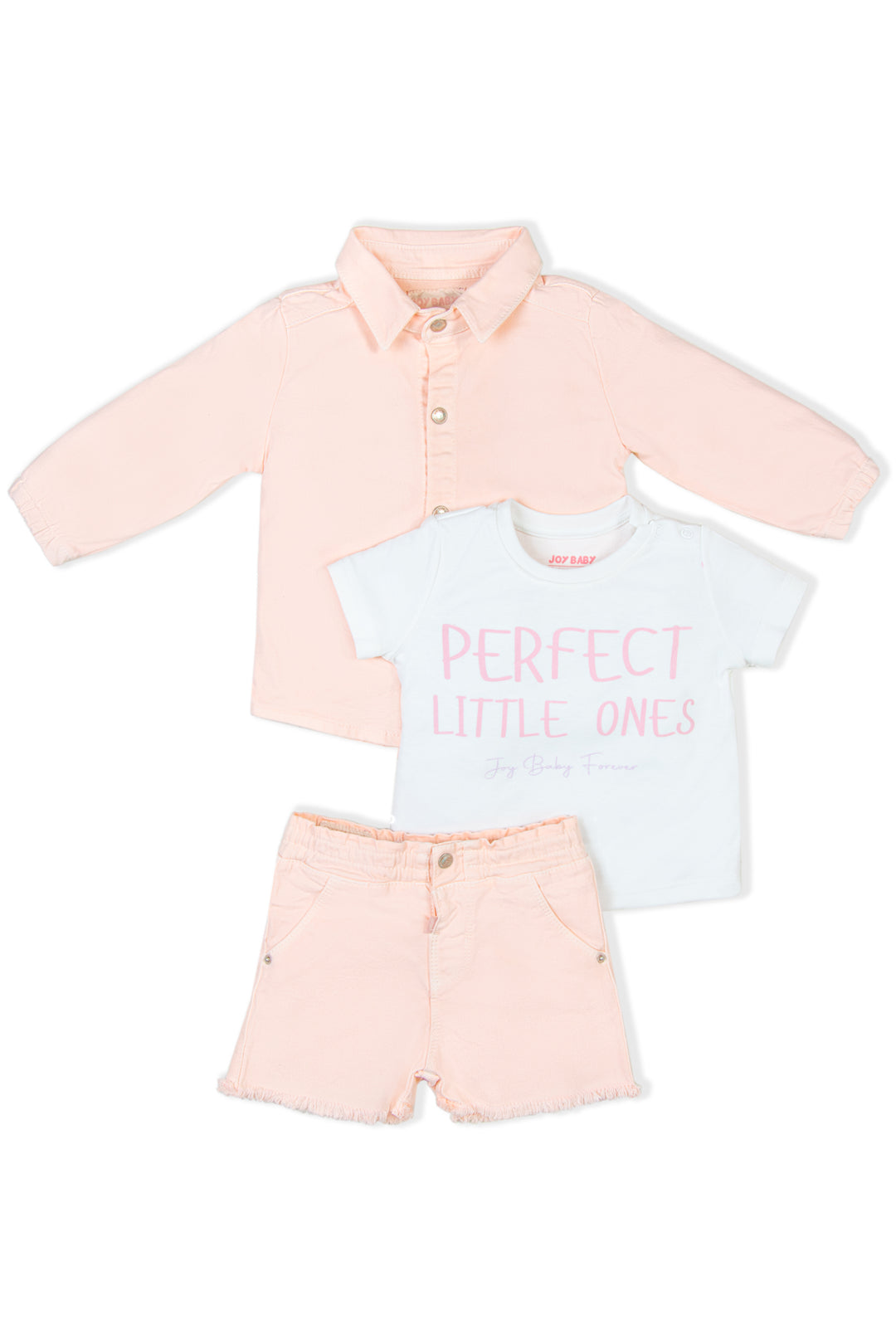 CONJUNTO 3 PRENDAS NIÑA LITTLE ONES