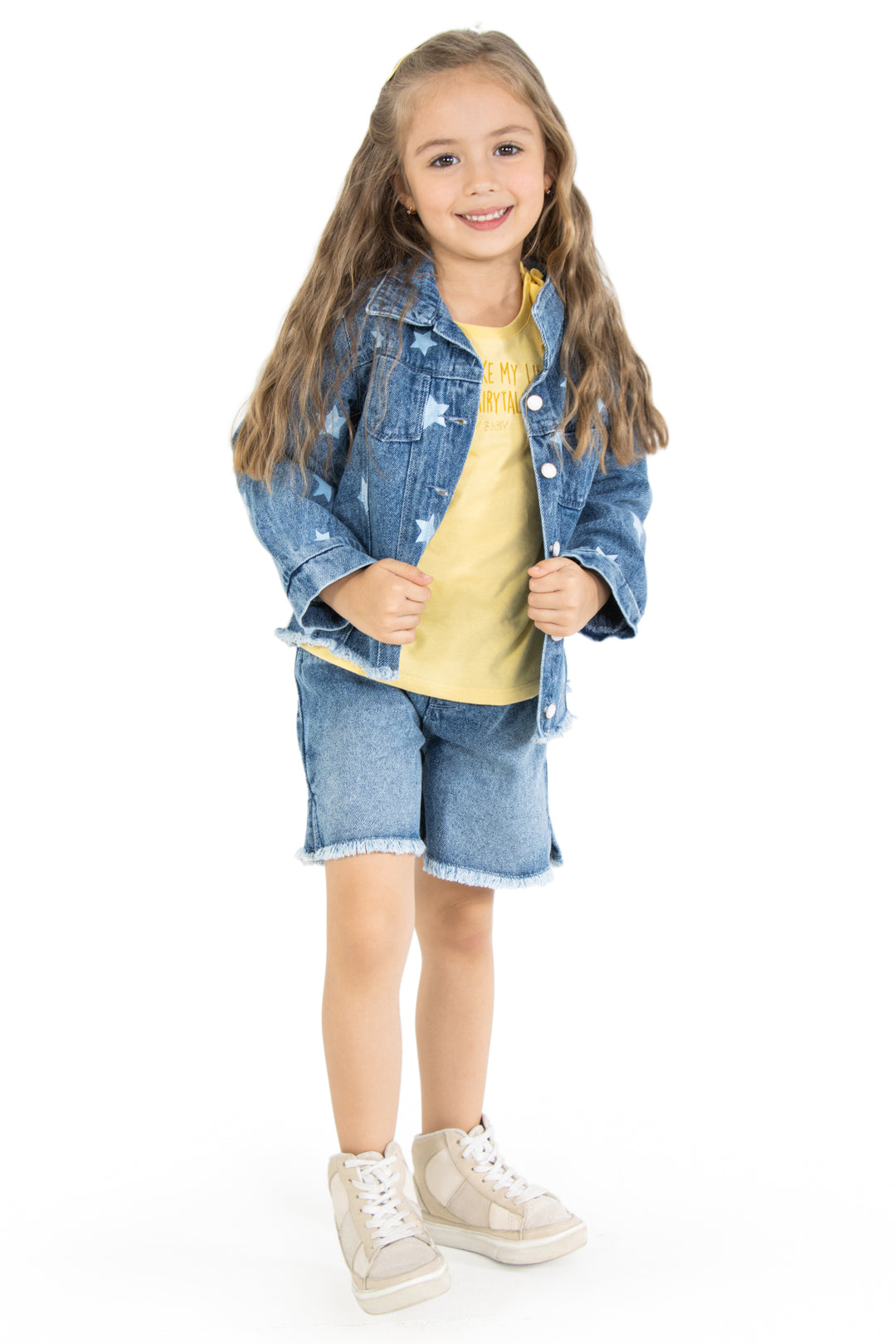 CONJUNTO 3 PRENDAS NIÑA STARS
