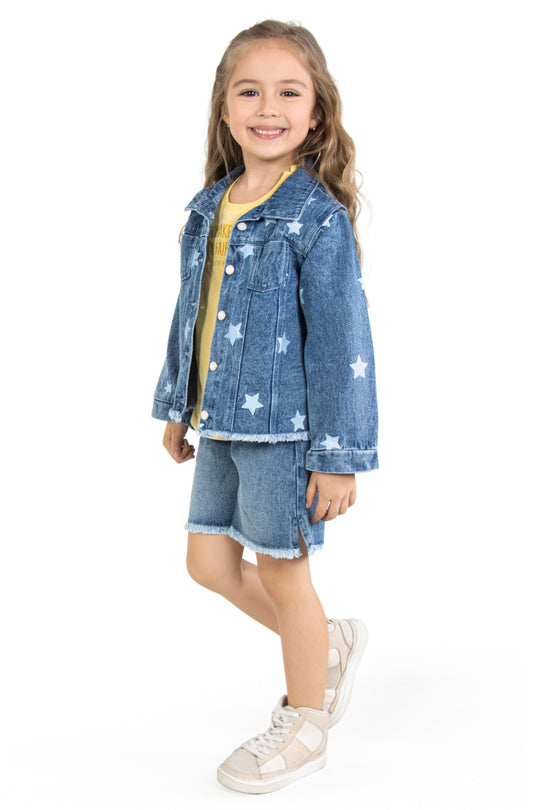 CONJUNTO 3 PRENDAS NIÑA STARS