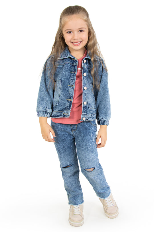 CONJUNTO 3 PRENDAS NIÑA POSITIVE ENERGY