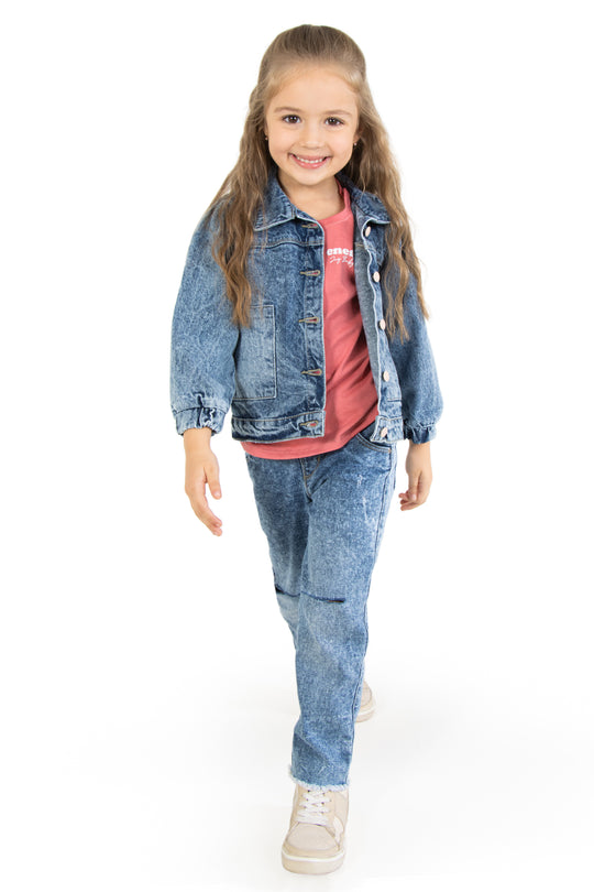 CONJUNTO 3 PRENDAS NIÑA POSITIVE ENERGY