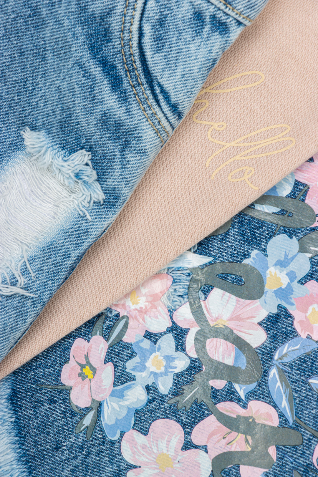 CONJUNTO 3 PRENDAS NIÑA HELLO BEAUTY