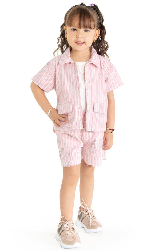 CONJUNTO 3 PRENDAS NIÑA LINES