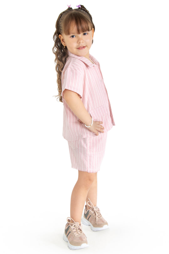 CONJUNTO 3 PRENDAS NIÑA LINES