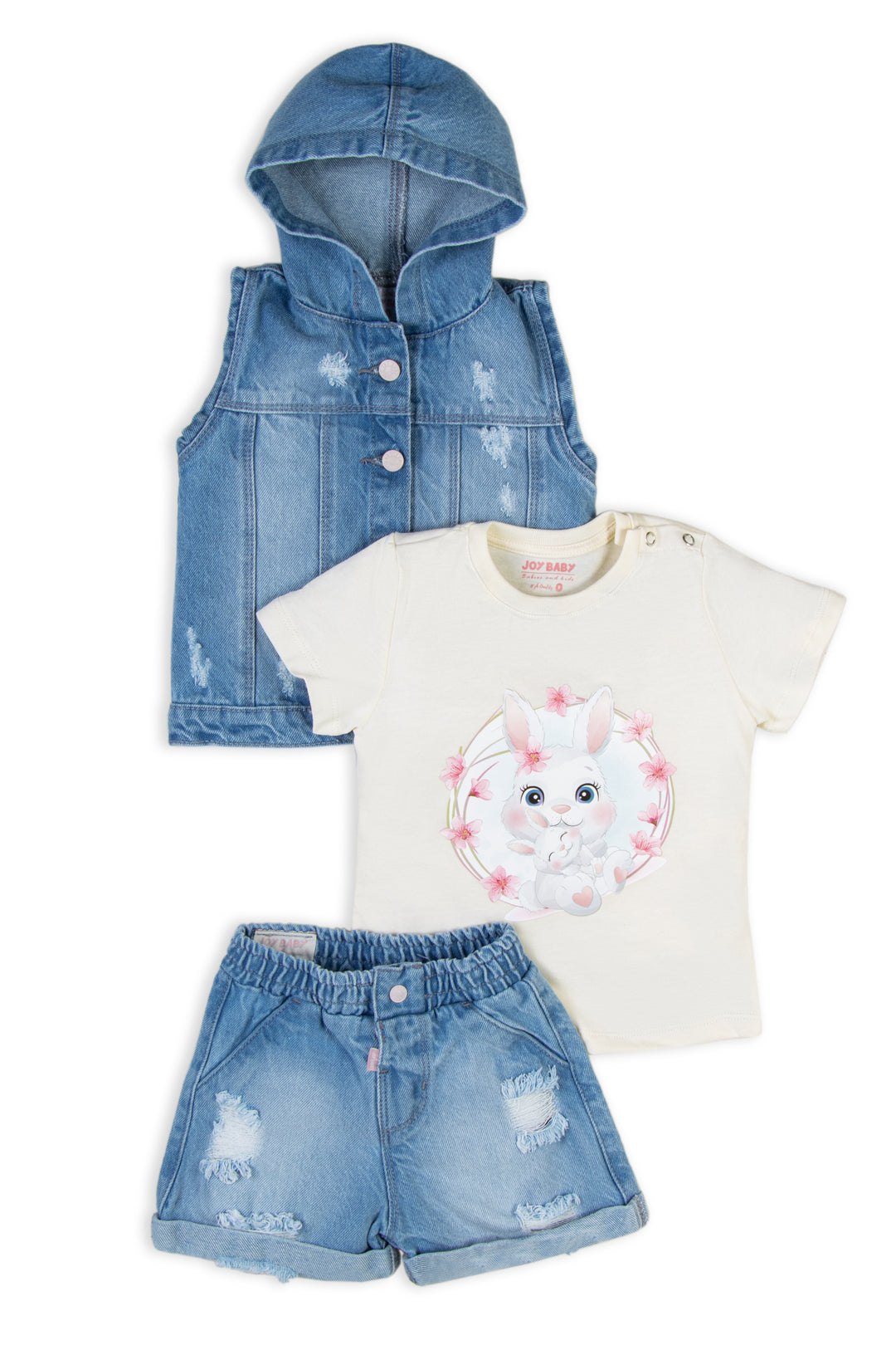 CONJUNTO 3 PRENDAS NIÑA LITTLE CAT