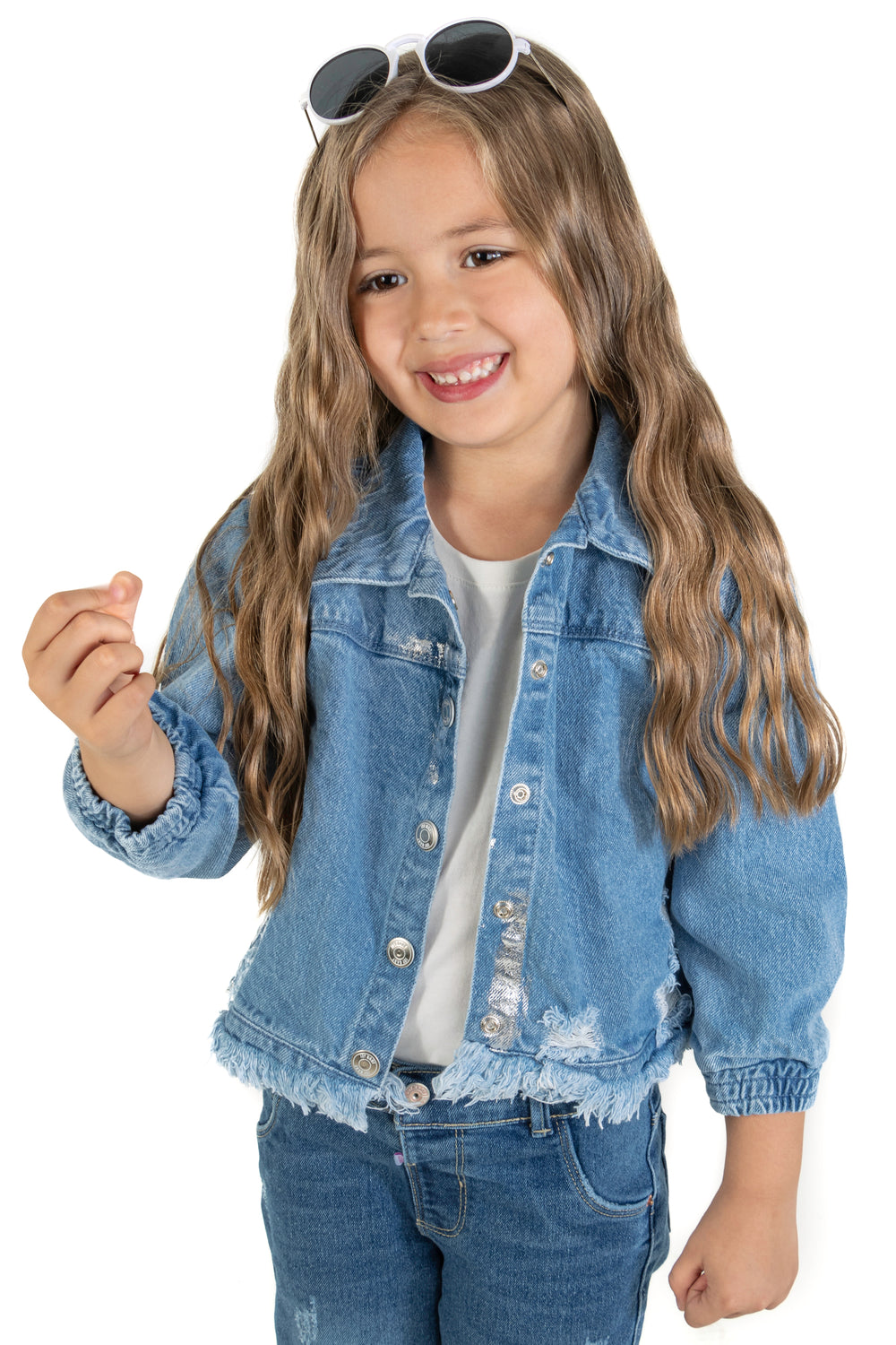 CHAQUETA NIÑA PREMIUM DENIM