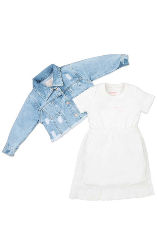 VESTIDO NIÑA LOVE ME FOREVER