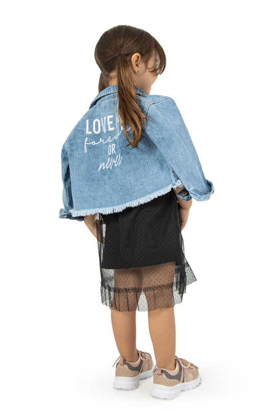 VESTIDO NIÑA LOVE ME FOREVER
