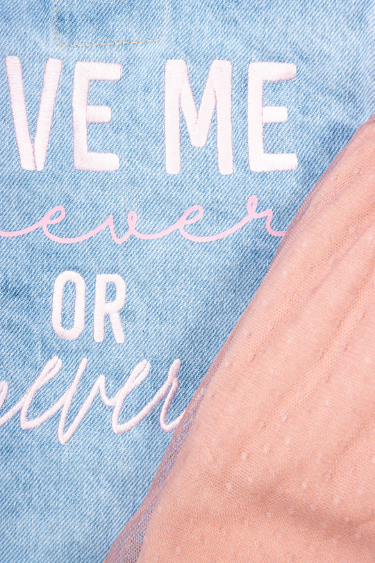 VESTIDO NIÑA LOVE ME FOREVER