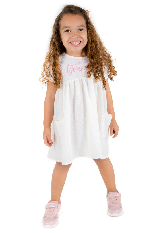 CONJUNTO VESTIDO NIÑA JUST BE