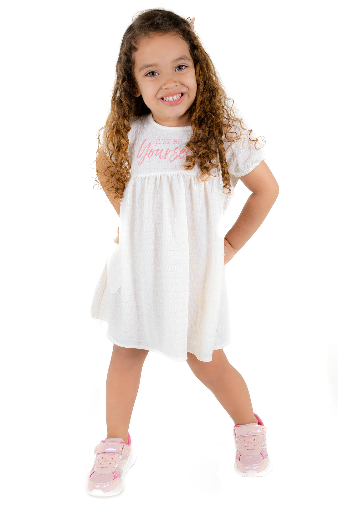 CONJUNTO VESTIDO NIÑA JUST BE