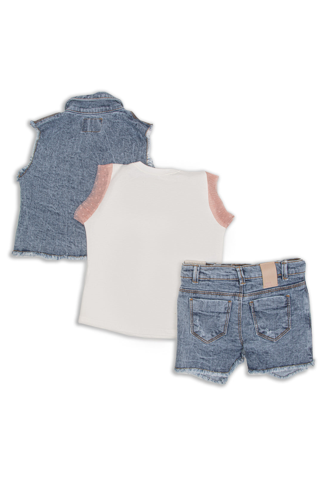CONJUNTO 3 PRENDAS NIÑA READY TO ENJOY