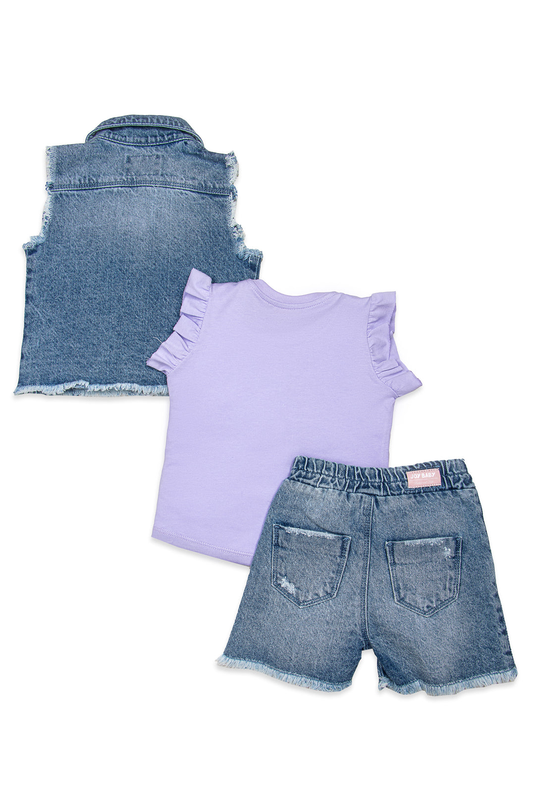 CONJUNTO 3 PRENDAS NIÑA HAPPINESS