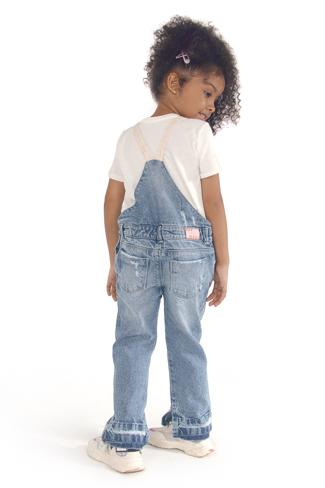CONJUNTO OVEROL NIÑA ALWAYS HAPPY