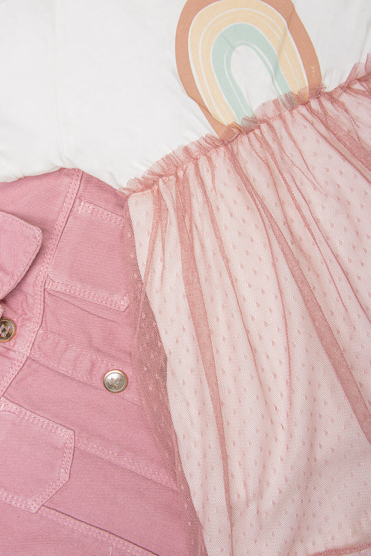 VESTIDO NIÑA LITTLE RAINBOW
