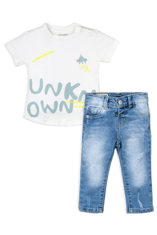 CONJUNTO 2 PRENDAS NIÑO OVNI