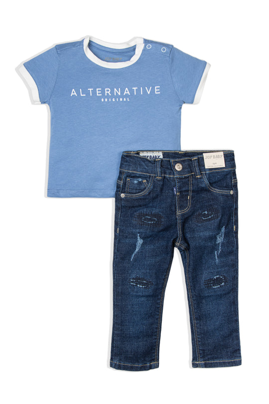 CONJUNTO 2 PRENDAS NIÑO ALTERNATIVE
