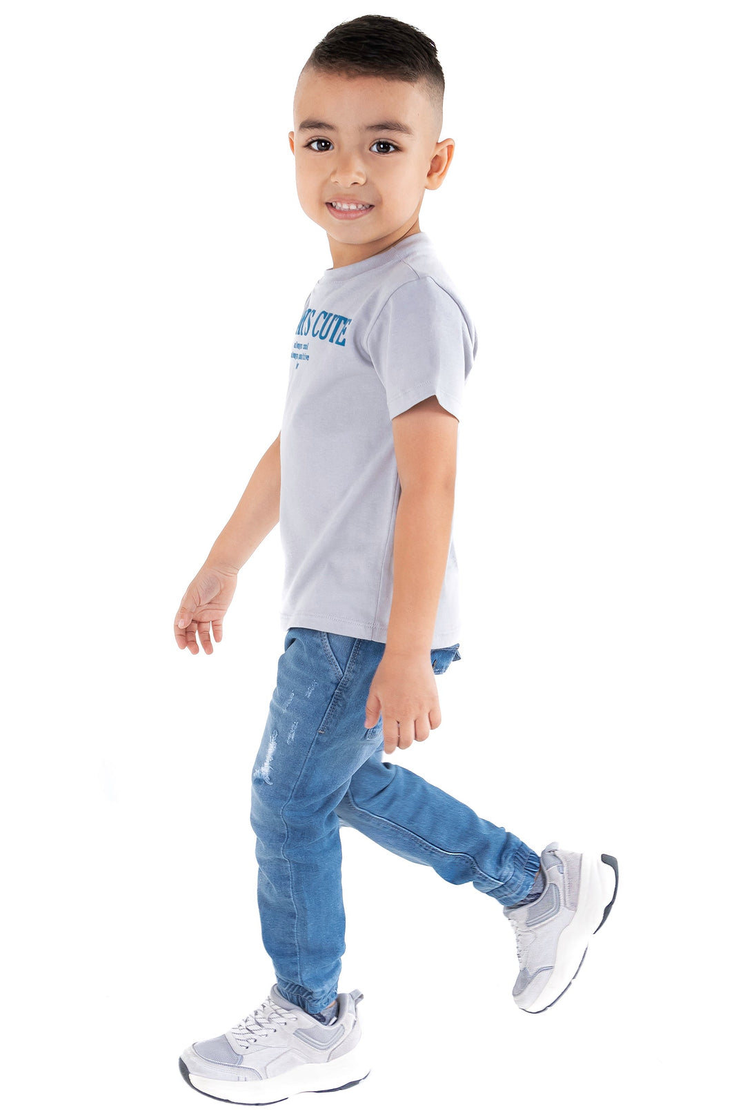 CONJUNTO 2 PRENDAS NIÑO ALWAYS CUTE GRIS