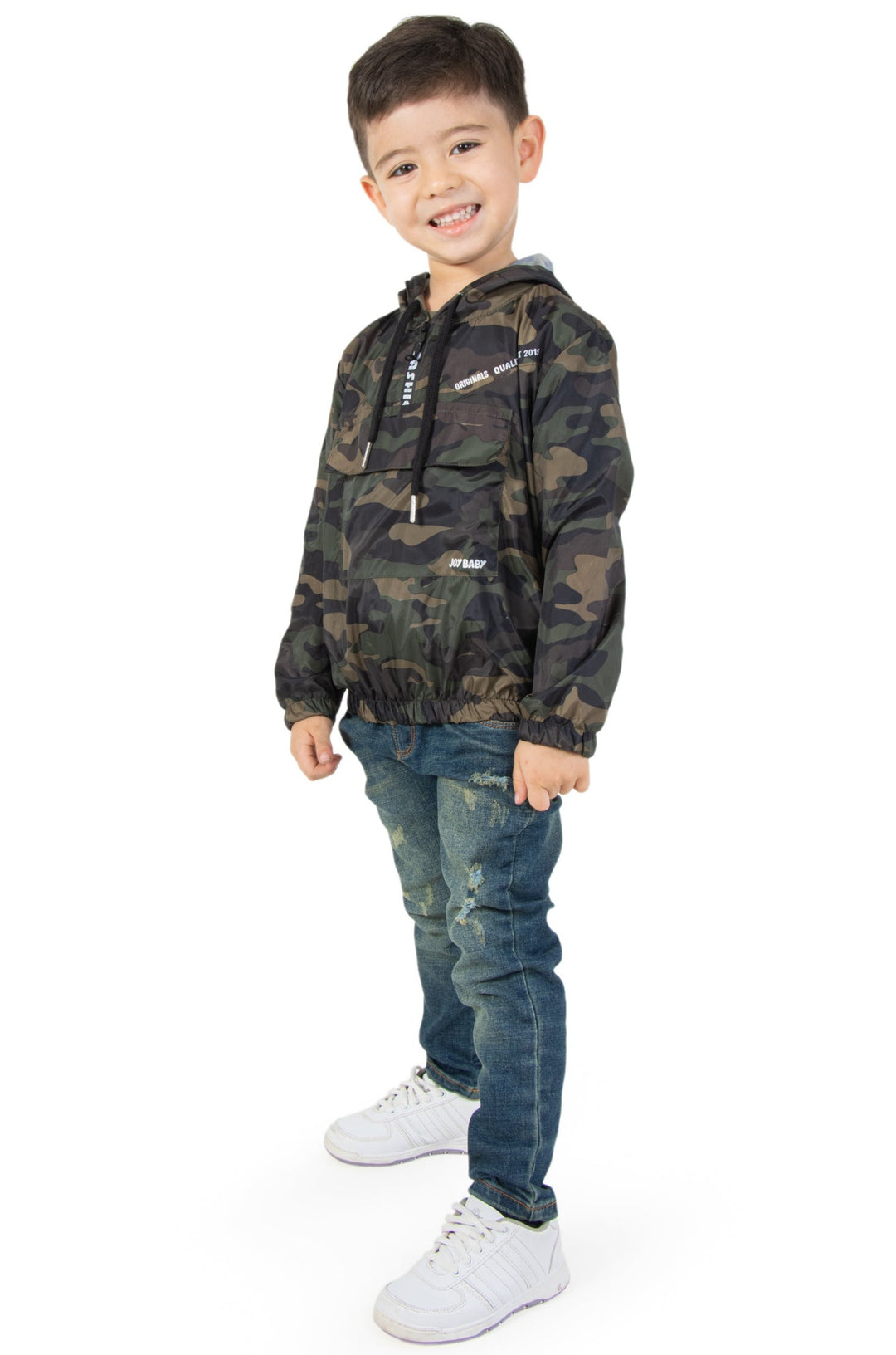 CONJUNTO 3 PRENDAS NIÑO CAMOUFLAGE