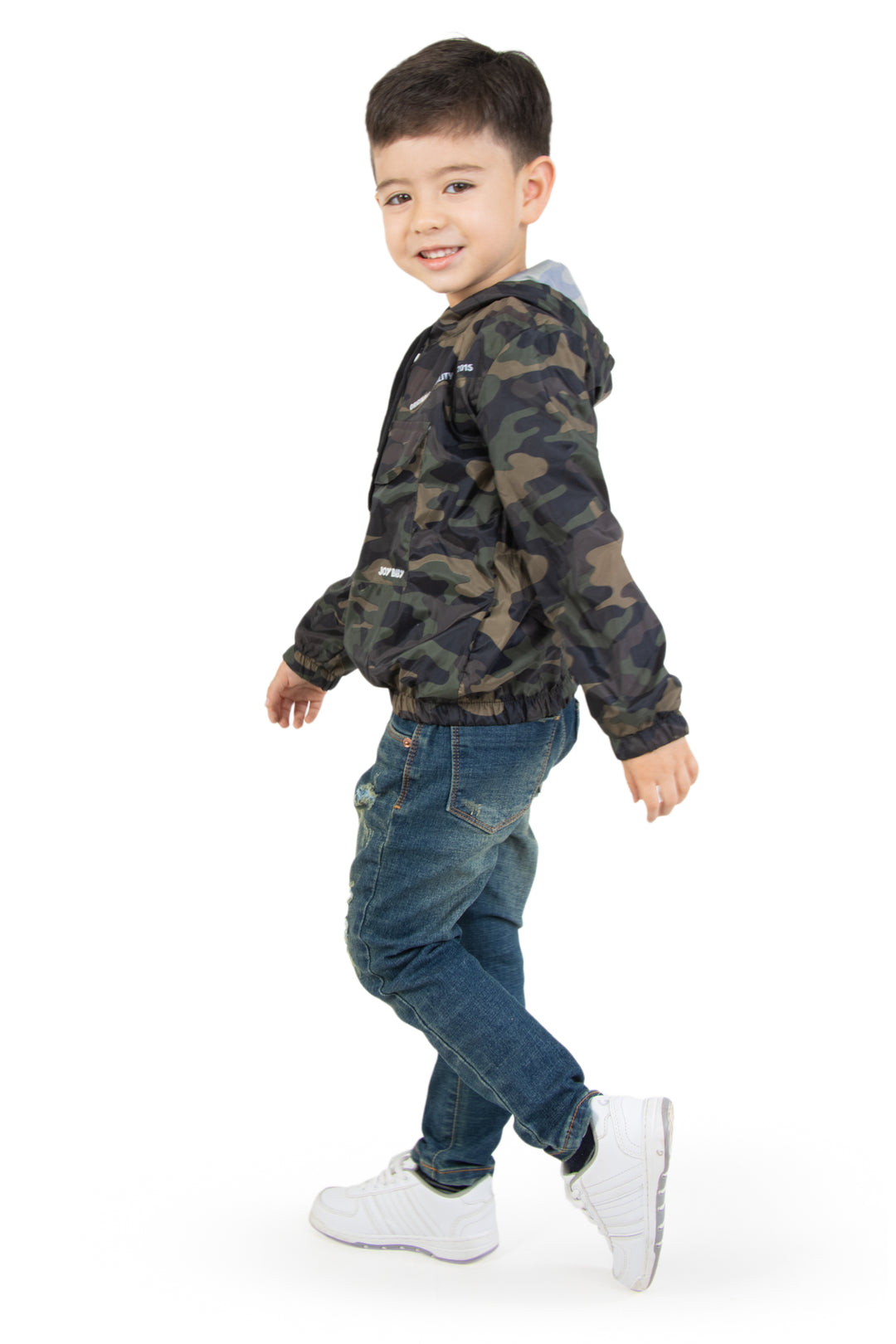 CONJUNTO 3 PRENDAS NIÑO CAMOUFLAGE