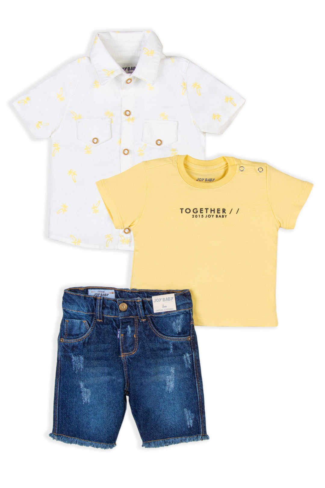 CONJUNTO 3 PRENDAS NIÑO PALMS