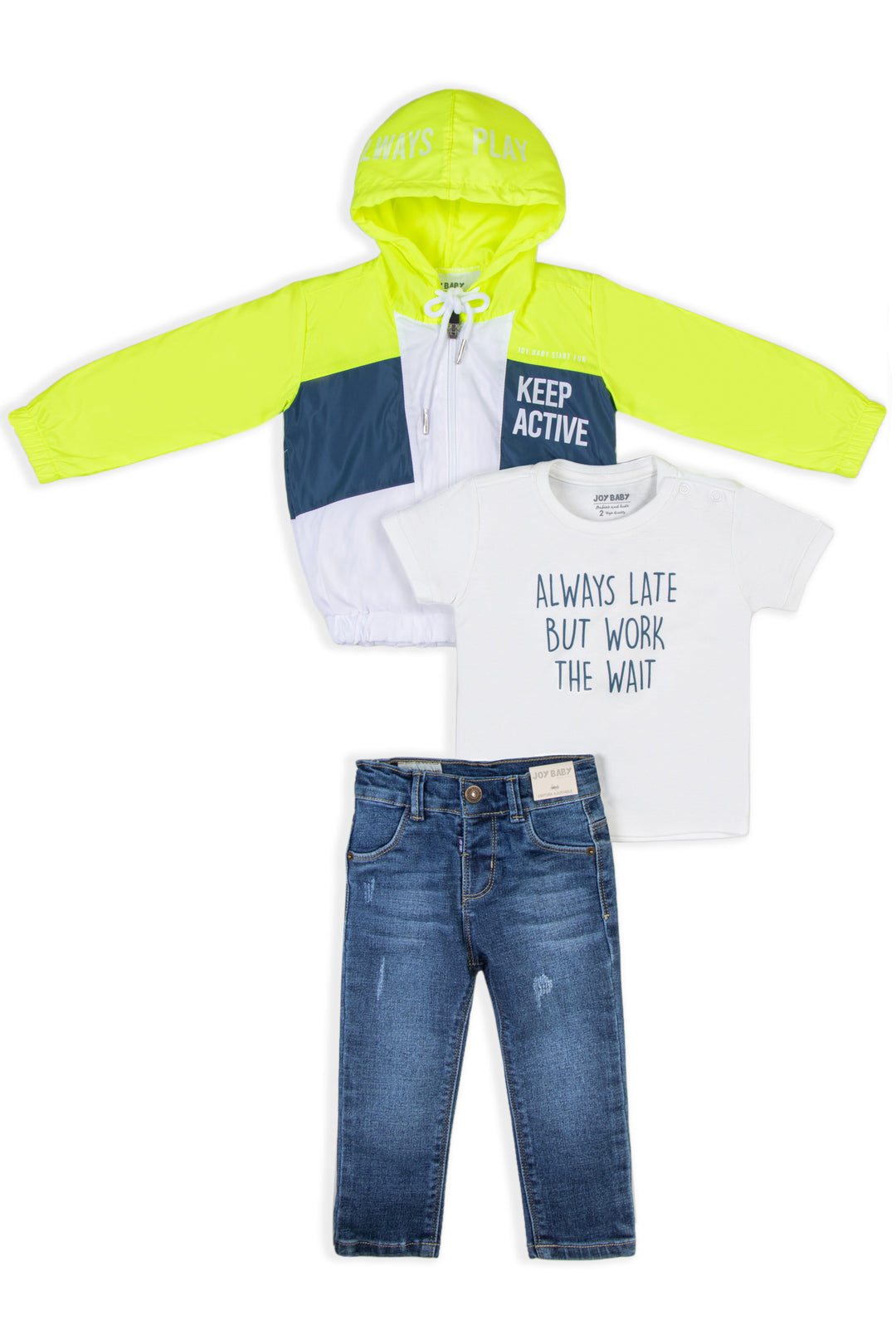 CONJUNTO 3 PRENDAS NIÑO KEEP ACTIVE