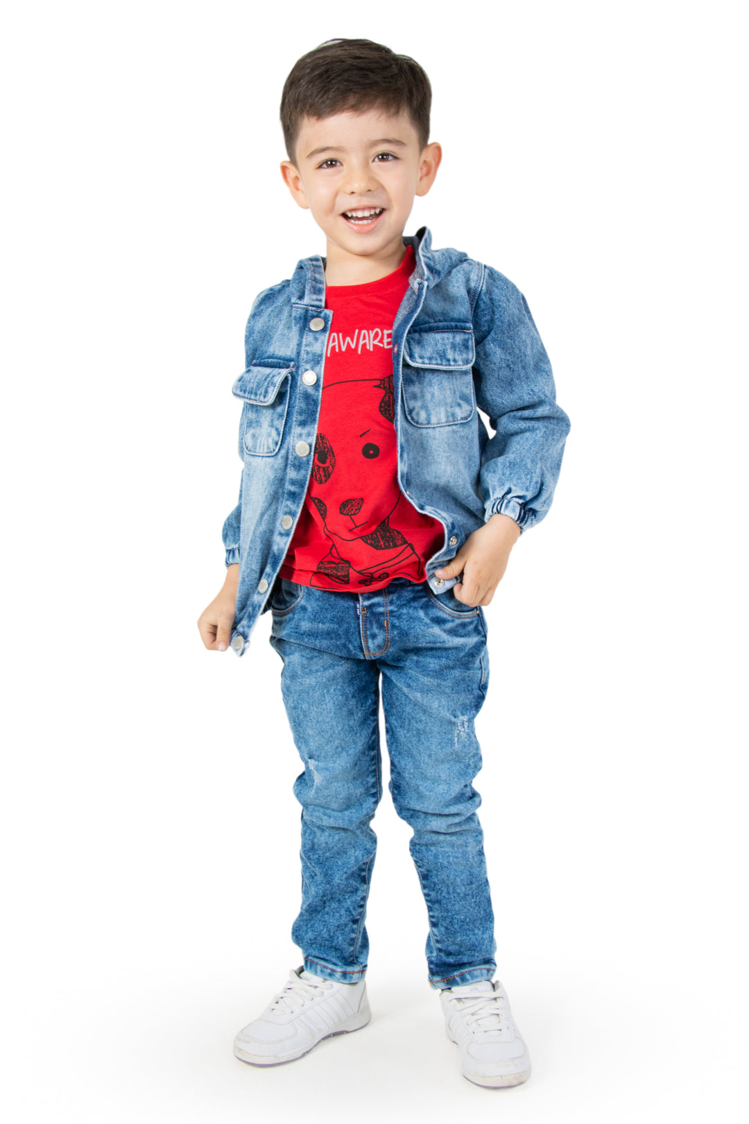 CONJUNTO 3 PRENDAS NIÑO BE AWARE
