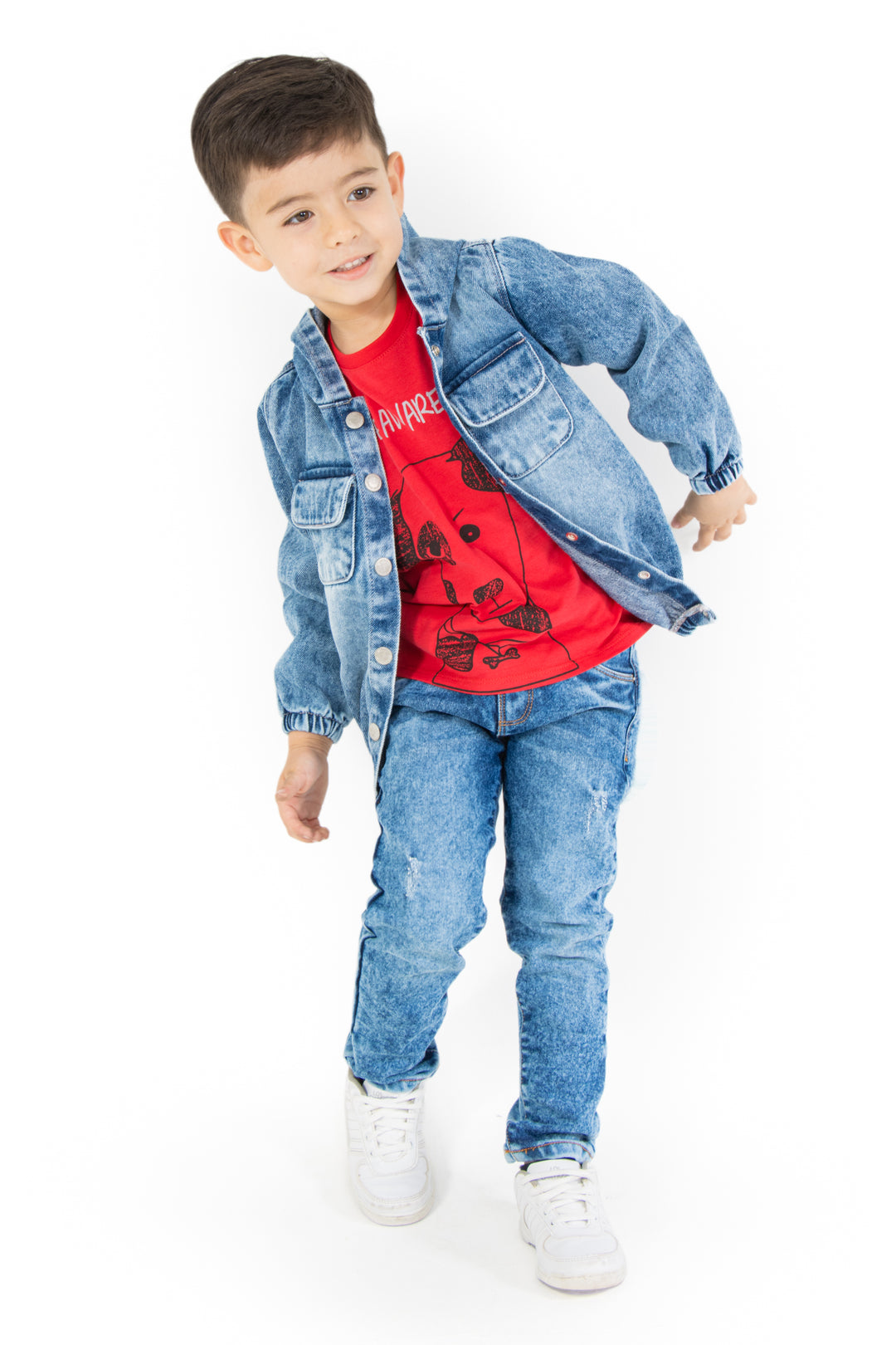 CONJUNTO 3 PRENDAS NIÑO BE AWARE