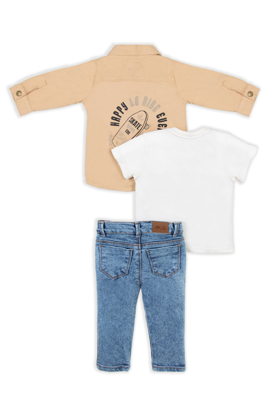 CONJUNTO 3 PRENDAS NIÑO HAPPY TO RIDE
