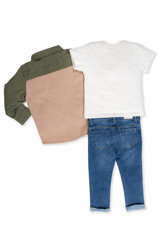 CONJUNTO 3 PRENDAS NIÑO EXPLORER