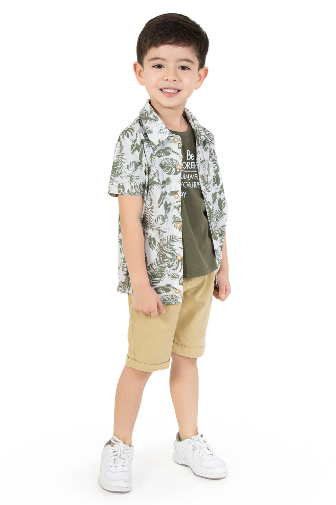 CONJUNTO 3 PRENDAS NIÑO SUMMER
