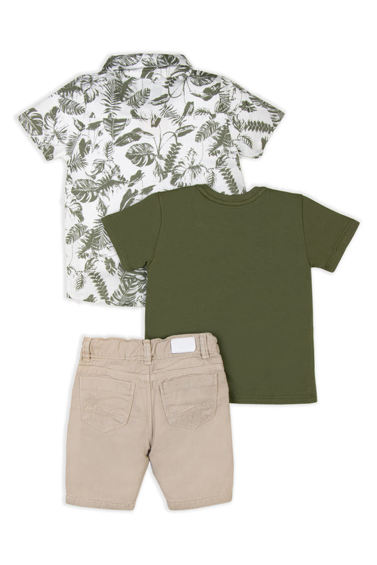 CONJUNTO 3 PRENDAS NIÑO SUMMER