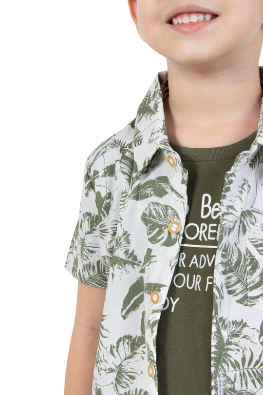 CONJUNTO 3 PRENDAS NIÑO SUMMER