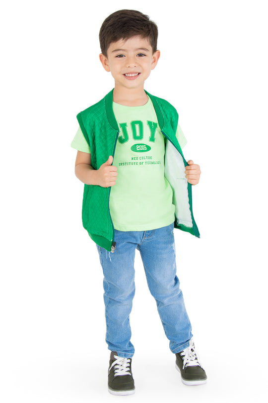 CONJUNTO 3 PRENDAS NIÑO JOY