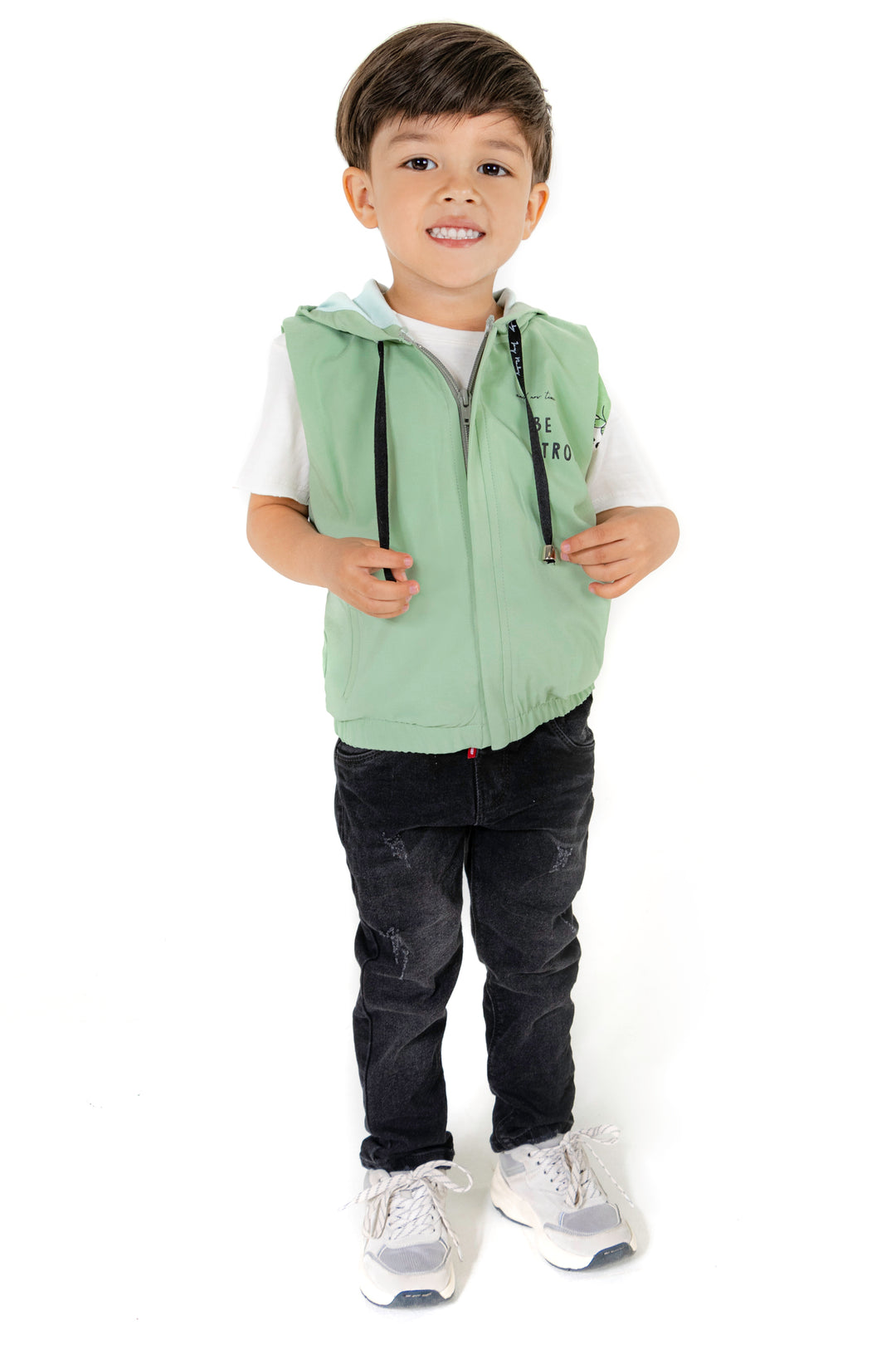 CONJUNTO 3 PRENDAS NIÑO BE STRONG