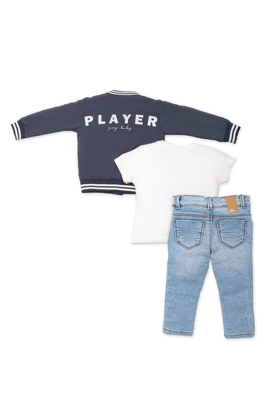 CONJUNTO 3 PRENDAS NIÑO WINNER