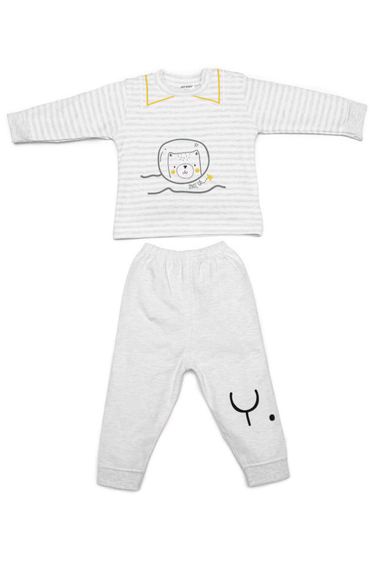 PIJAMA BEBÉ RAYAS