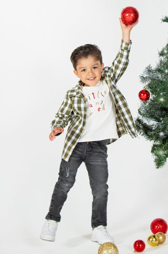 CONJUNTO 3 PRENDAS NIÑO LOVED